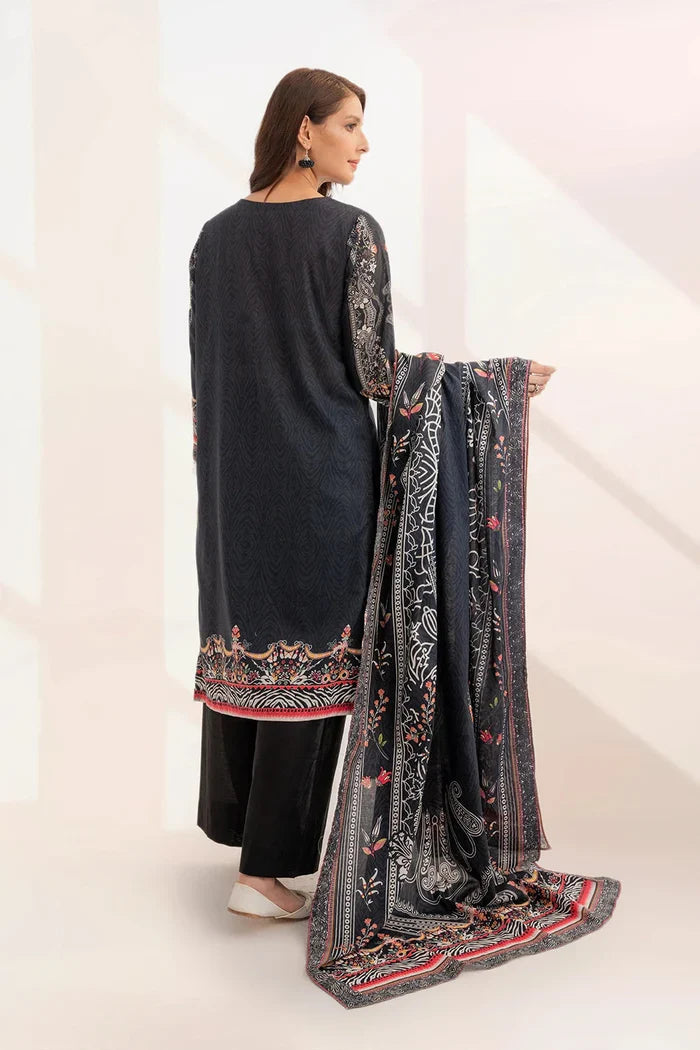 3PC Embroidered Unstitched Lawn Suit