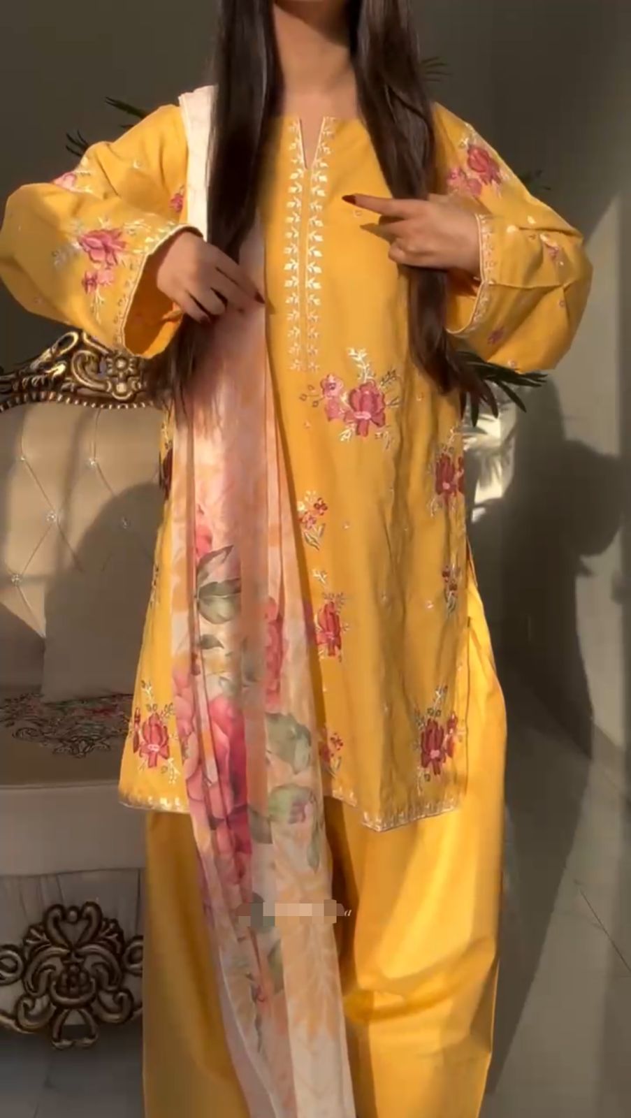 Pack of 2 Dress Stitched 3PCS