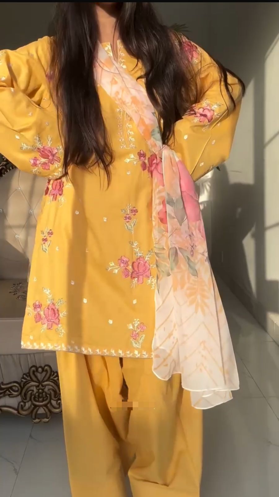 Pack of 2 Dress Stitched 3PCS