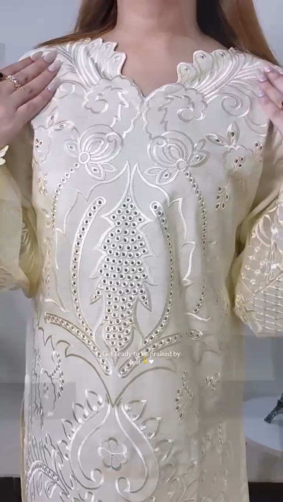 New Stitched 3pcs Dress