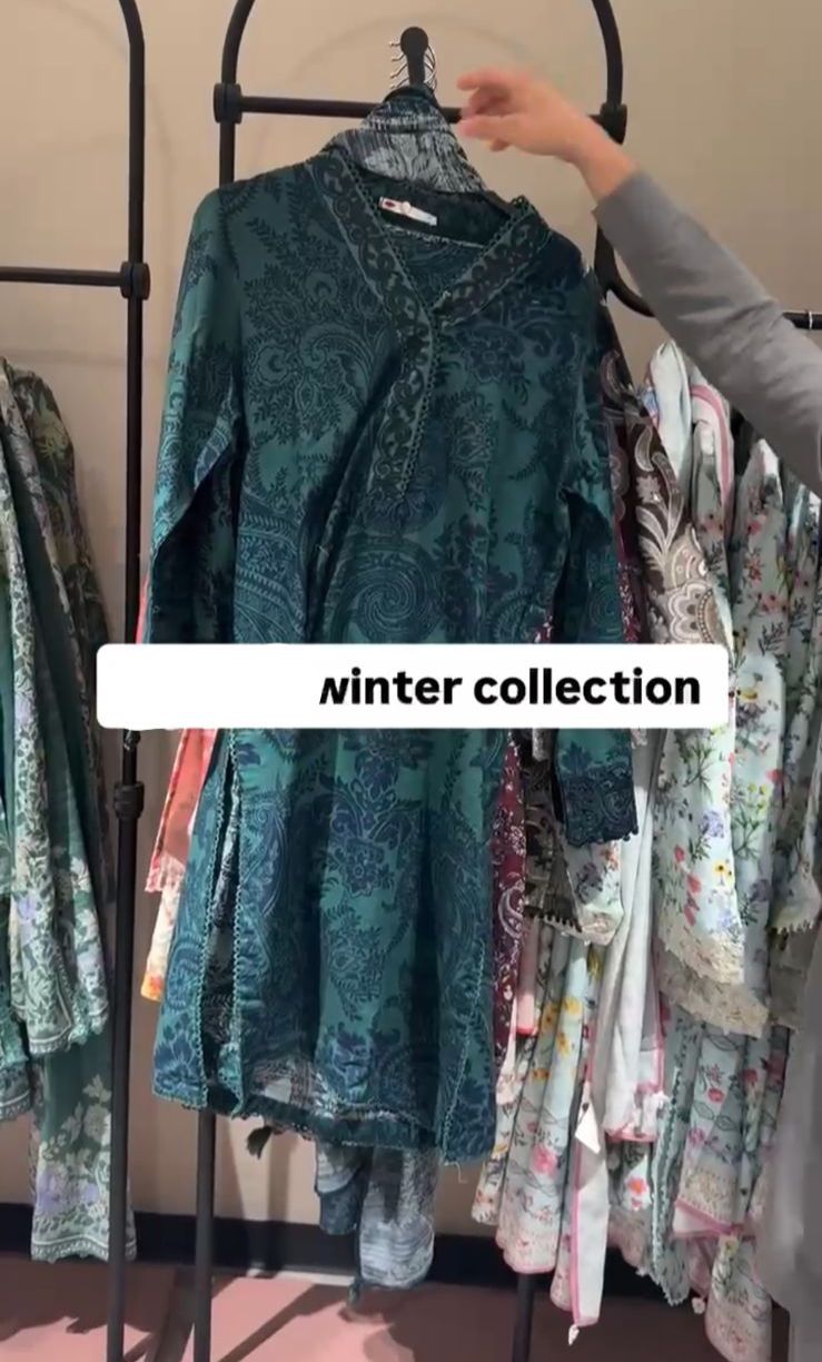 Winter Collection Pack of 3 Khadar Dress