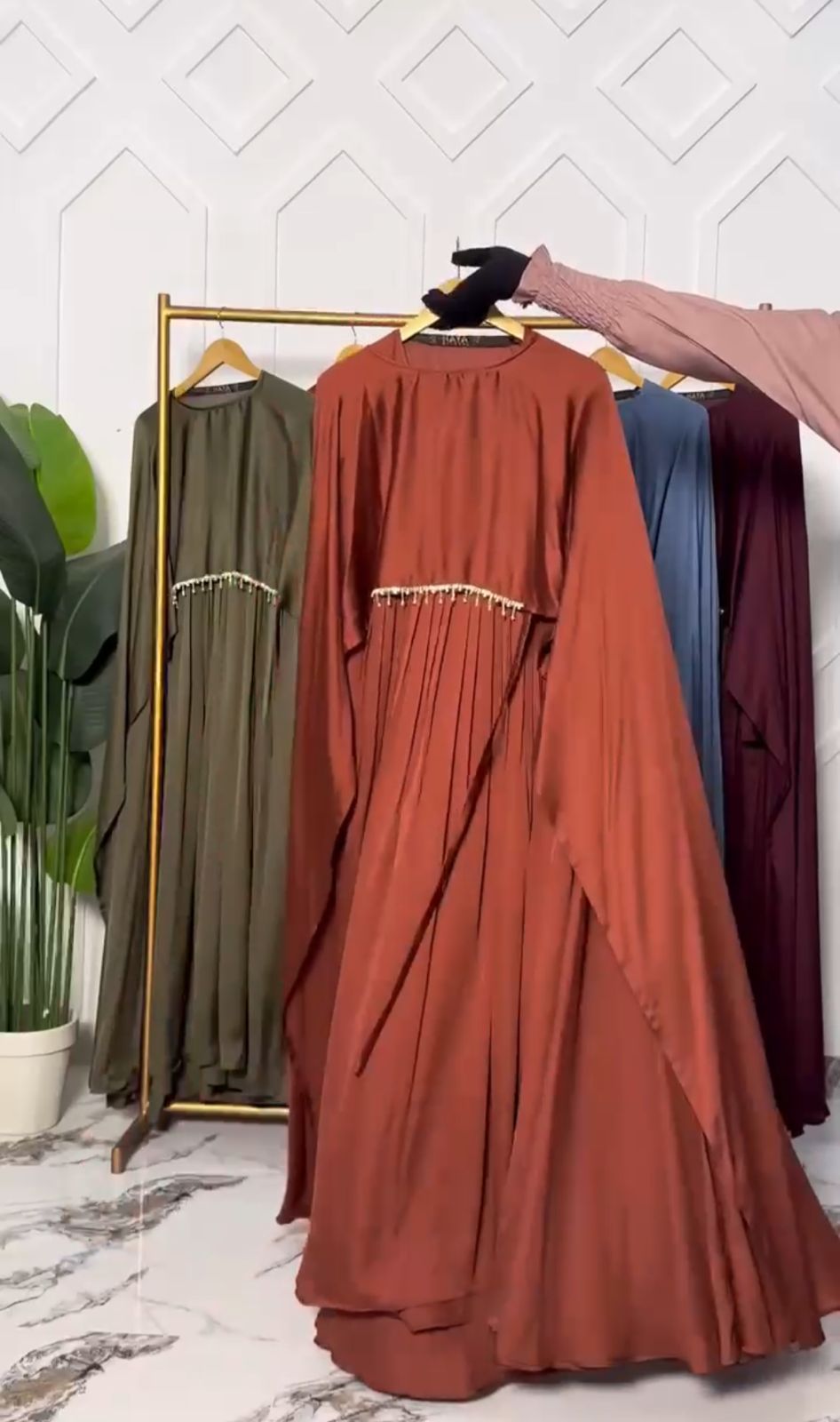 Pack of 5 Cap Tredny Abaya