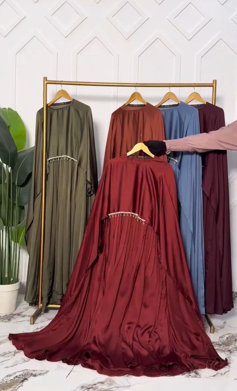 Pack of 5 Cap Tredny Abaya