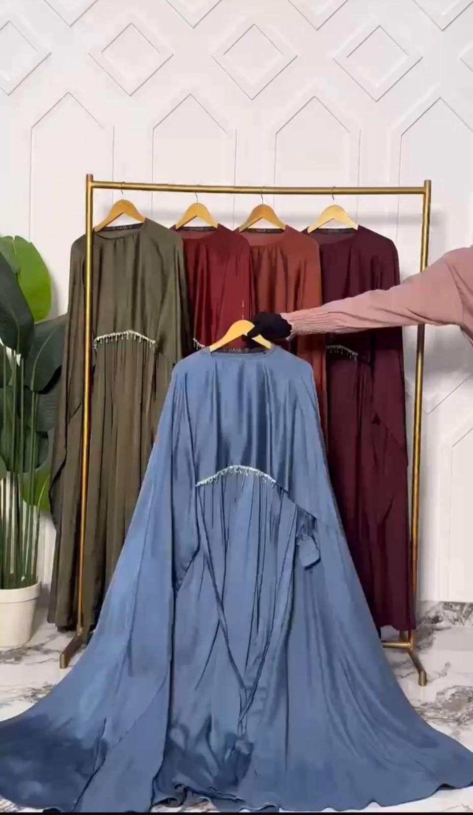 Pack of 5 Cap Tredny Abaya