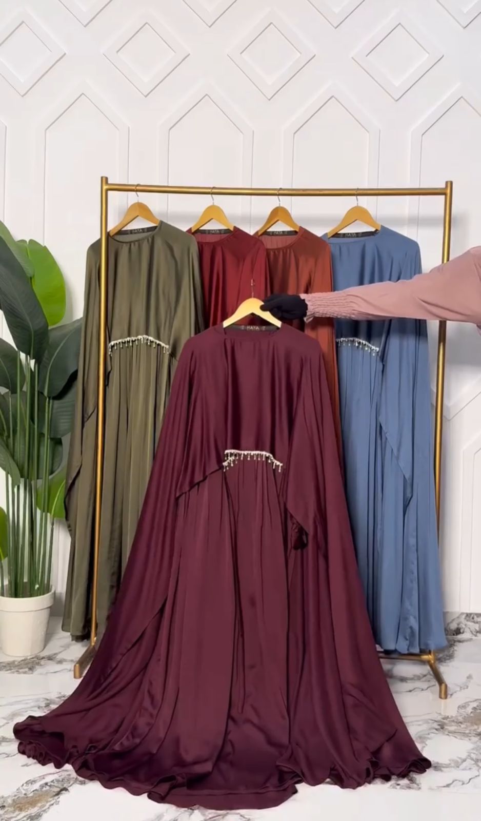 Pack of 5 Cap Tredny Abaya