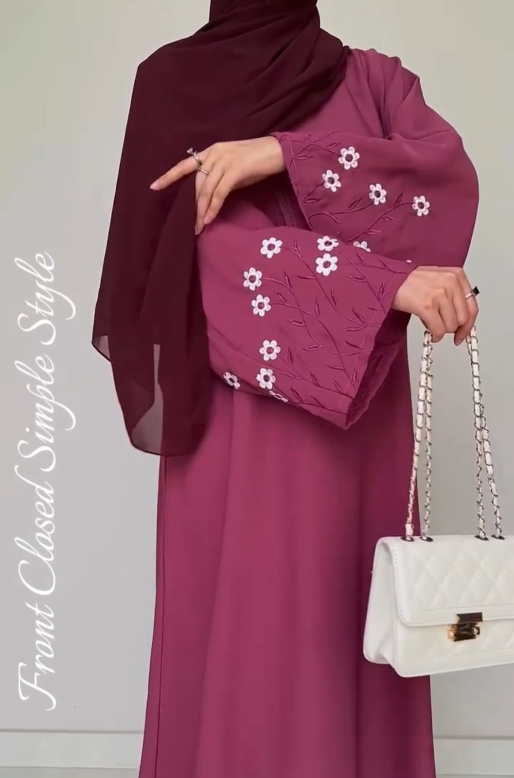 Pack of 3 abaya With Scarf