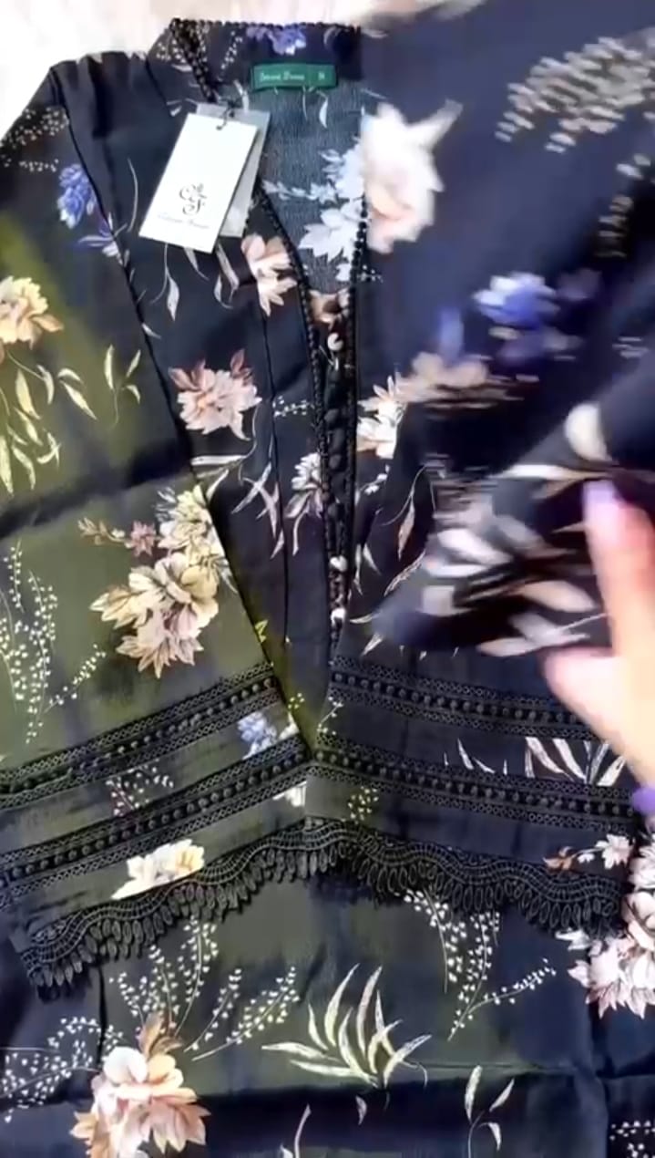 Pack Of 2 Women 3 Pcs Khaddar Dress